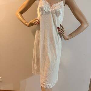 Vintage VanityFair Charmode White Slip Dress Lingerie